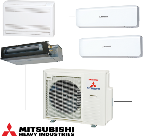 Наружный блок Mitsubishi Heavy SCM125ZS-W  