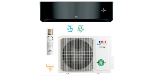 Кондиционер Cooper & Hunter CH-S24FTXAM2S-FB серия SUPREME FULL BLACK 
